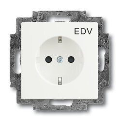 Busch-Jaeger 20 EUCKS/DV-884 EDV SCHUKO-Steckdose