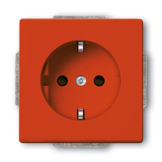 Busch-Jaeger 20 EUCKS-14-82 orange SCHUKO-Steckdose