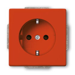 Busch-Jaeger 20 EUCKS-14-82 orange SCHUKO-Steckdose