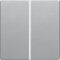Berker Funktaste 2fach KNX Q1/Q3 alu samt lackiert 85146124