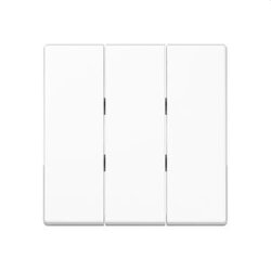 Jung Wippe 3fach, Thermoplast, Serie A, alpinweiß...