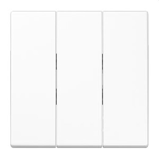 Jung Wippe 3fach, Thermoplast, Serie LS, alpinweiß LS993BFWW