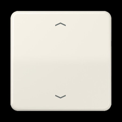 Jung LB-Management Taster 1fach, mit Pfeilsymbolen, Duroplast, Serie CD, weiß CD1700P