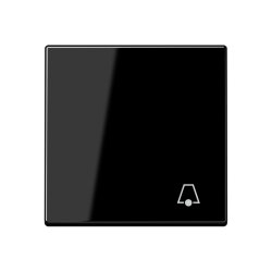 Jung Wippe 1fach, Symbol Klingel, Thermoplast, Serie A,...