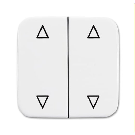 Busch-Jaeger Wippe 2505 JA/02-214, alpinweiß