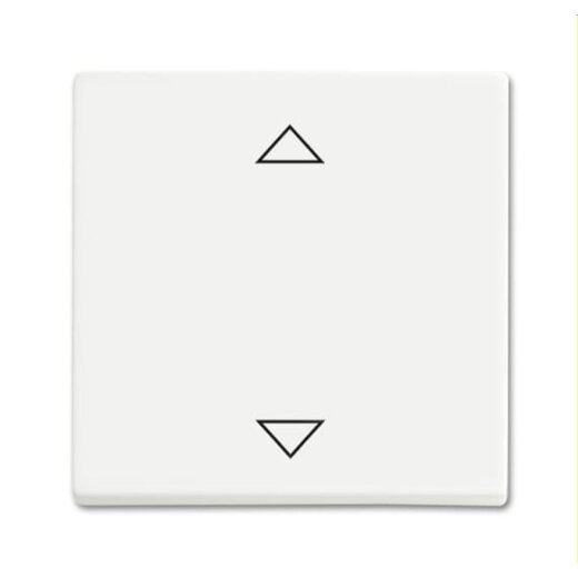 Busch-Jaeger Wippe 1786 JA/02-884 solo, weiß matt