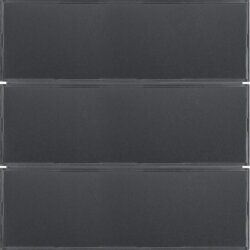 Berker Tastsensor 3fach Komfort S/B anthrazit/alu 80163785