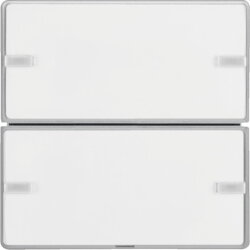 Berker Tastsensor 2fach Komfort KNX Q.x alu samt lackiert...