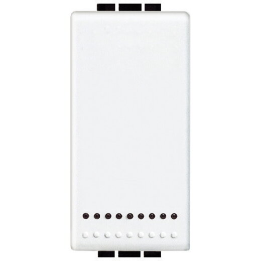 Bticino Taster N4044N 2polig 1mod weiss