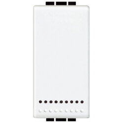 Bticino Taster N4044N 2polig 1mod weiss