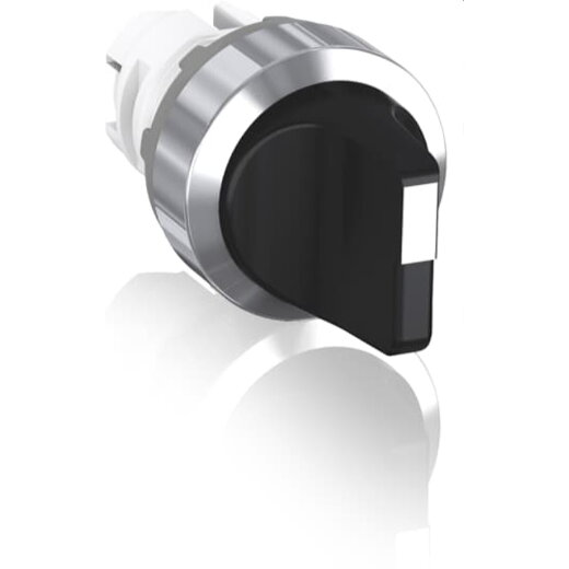 ABB Stotz-Kontakt Wahlschalter M3SSV2-30B schwarz vertikal beidseitig