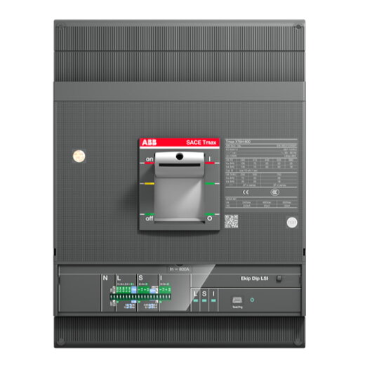 ABB Stotz-Kontakt Leistungsschalter XT6N 800 Ekip M Dip I In=630A 3P FF