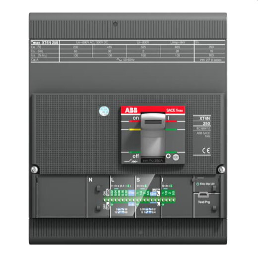 ABB Stotz-Kontakt Leistungsschalter XT4H 250 Ekip LS/I In=40A 4p F F UL/CSA