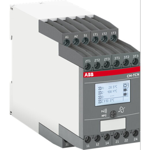ABB Stotz-Kontakt Temperaturüberwachungsrelais CM-TCN.011S -200.+850°C 24 V AC/DC