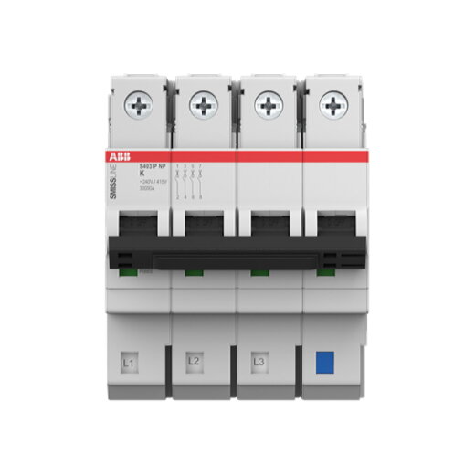 ABB Stotz-Kontakt Leitungsschutzschalter S403P-K32NP K 32A 40kA 3PN steckbar