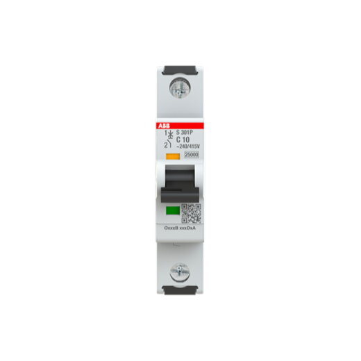 ABB Stotz-Kontakt Sicherungsautomat S301P-C10 C25kA 10A 1P