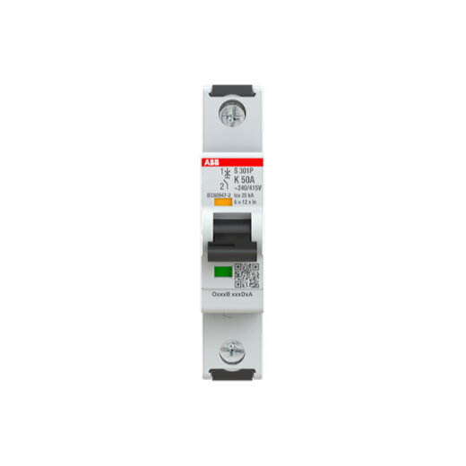ABB Stotz-Kontakt Sicherungsautomat S301P-K50 K25kA 50A 1P