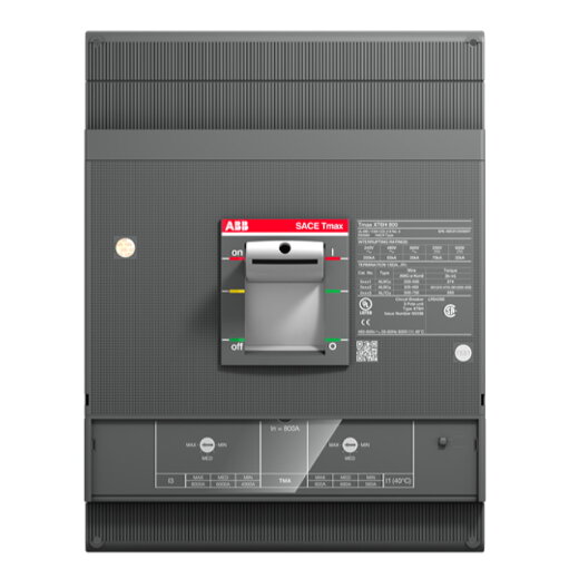 ABB Stotz-Kontakt Leistungsschalter XT6N 800 TMA In=600A 3p F F UL XT6N