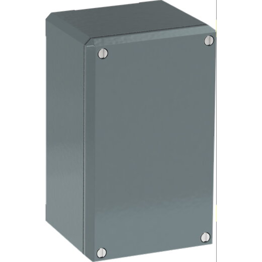 ABB Stotz-Kontakt Metallgehäuse 080SP2SFC 2 Befst. grau Alu IP66