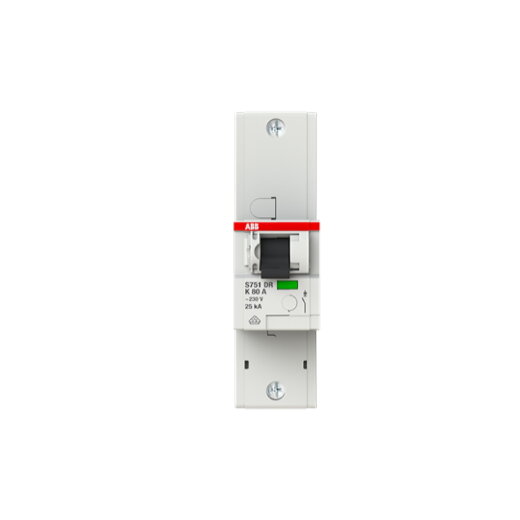 ABB Stotz-Kontakt Leitungsschutzschalter S751DR-K 80 25kA K80A 1P