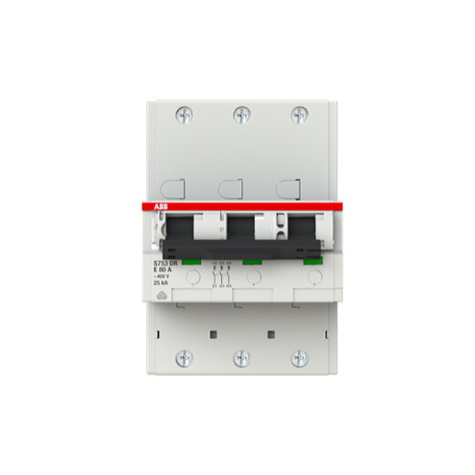 ABB Stotz-Kontakt Leitungsschutzschalter S753DR-E 80 25kA E80A 3P