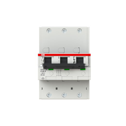 ABB Stotz-Kontakt Leitungsschutzschalter S753DR-K 80 25kA K80A 3P