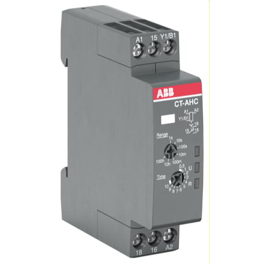 ABB Stotz-Kontakt Zeitrelais CT-AHC.12 1We 24-48VDC/24-240VAC