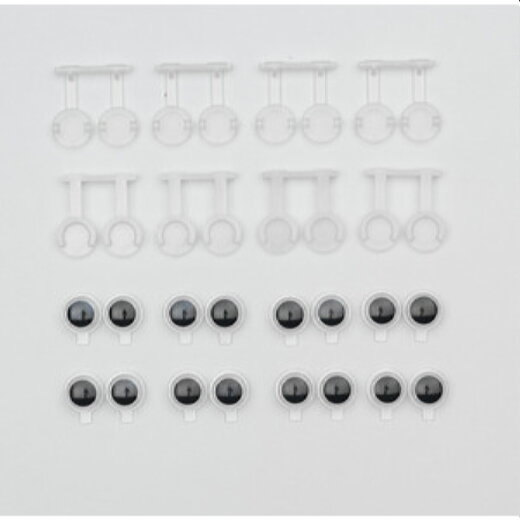 Ritto Tastensatz Audio ohne Symbol schwarz