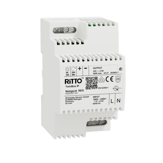 Ritto Netzgerät winBus IP 24V DC 60W grau