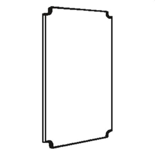 ABB Striebel & John EHM323 Montageplatte 1125 955x1340x5 Gr.3, Isolierstoff mit Befestigung