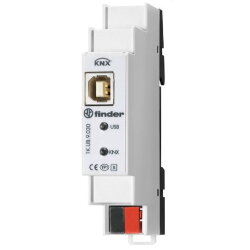 Finder KNX USB-Interface auf Tragschiene 35mm EN 60 715