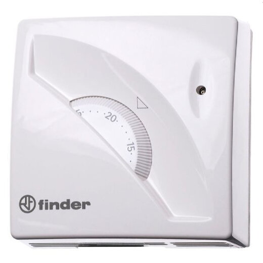Finder Raumthermostat mechanisch weiß