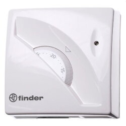 Finder Raumthermostat mechanisch weiß
