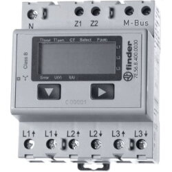 Finder Wandlerz.-LCD-M-Bus-Schnittst.-MID 7E.56.8.400.0030