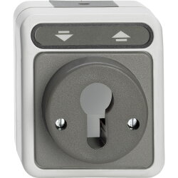 Merten Rollladentaster MEG3718-8029 lichtgrau