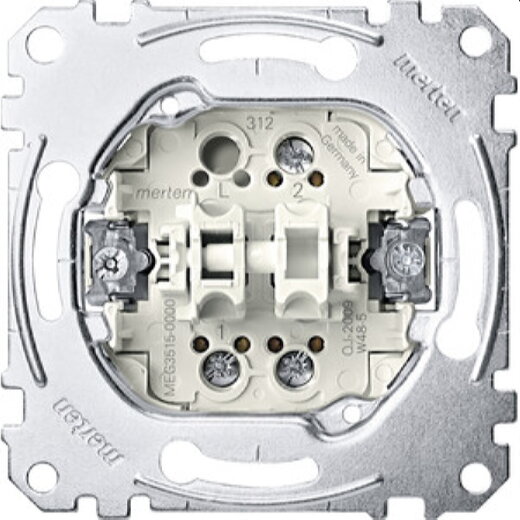 Merten Serienschaltereinsatz MEG3515-0000 1polig 16AX AC250V