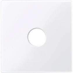 Merten Zentralplatte 451825 aktivweiss glänzend...