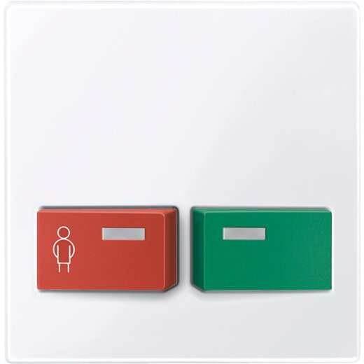 Merten Zentralplatte 451425 aktivweiss glänzend System M