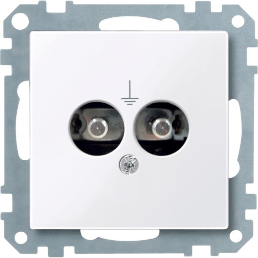 Merten Potentialausgleichssteckdose 290425 aktivweiss glänzend System M