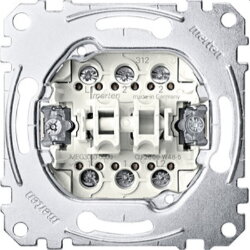 Merten Doppeltastereinsatz MEG3059-0000 2 Wechsel 1polig...