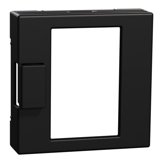 Merten Zentralplatte Touch-Display schwarz matt System M