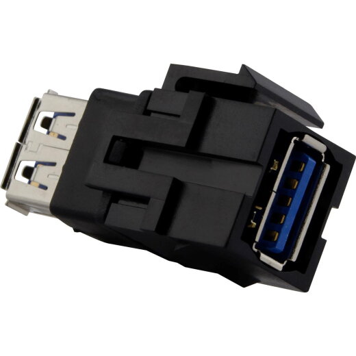 Merten USB-Keystone MEG4582-0001 USB 3.0 schwarz