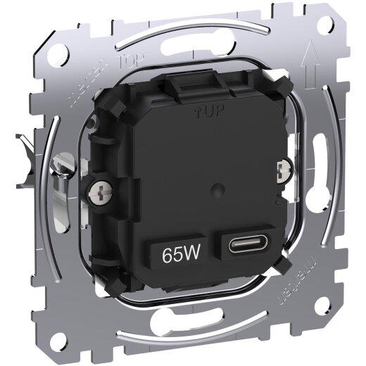 Merten USB Ladestation-Einsatz TYP 1XUSB C 65W