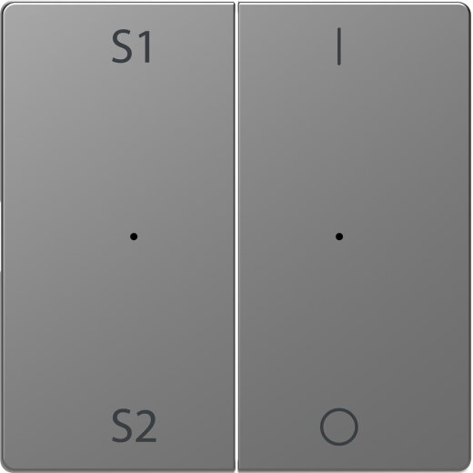 Merten Wippe Edelstahl System Design