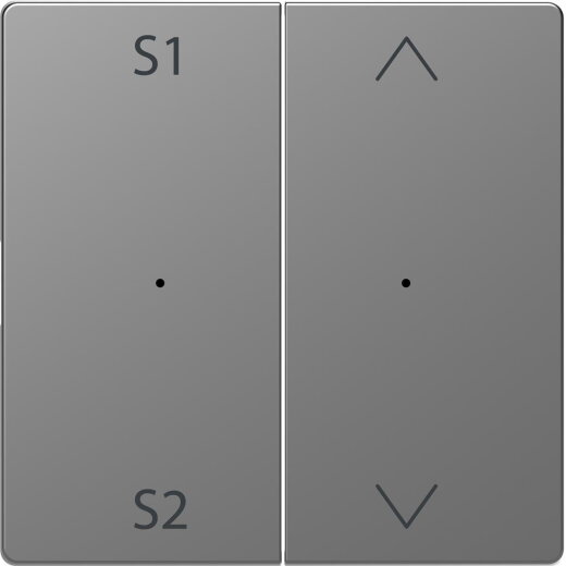 Merten Wippe Edelstahl System Design