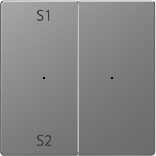 Merten Wippe Edelstahl System Design