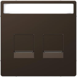 Merten Zentralplatte Moccametallic System Design