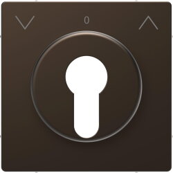 Merten Zentralplatte Moccametallic System Design