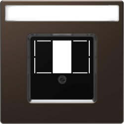 Merten Zentralplatte Moccametallic System Design