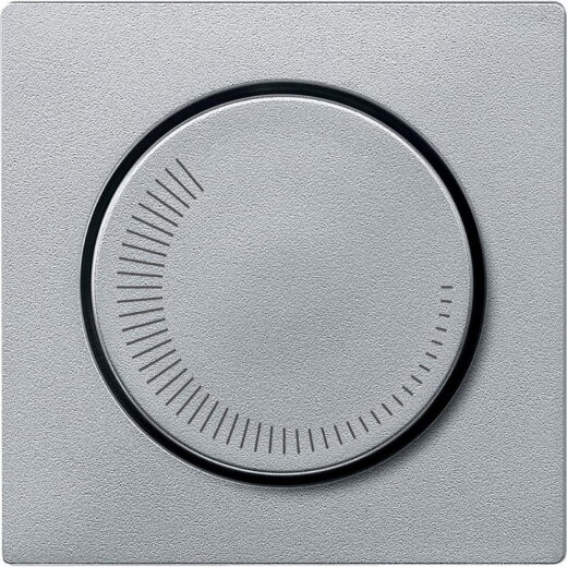 Merten Zentralplatte aluminium System M